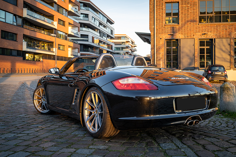 Back view PORSCHE 987 BOXSTER S in Hamburg