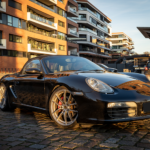 Side view PORSCHE 987 BOXSTER S in Hamburg