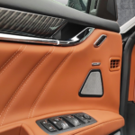 Interior door of the Maserati Quattroporte Trofeo in Dresden