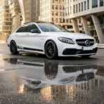 Rent a Mercedes C63 AMG in Düsseldorf Hero
