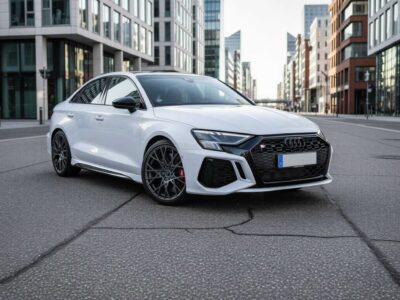 Audi RS3 Sedan in Hamburg Hero