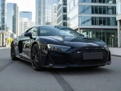 Audi R8 V10 Performance Coupé in Frankfurt hero