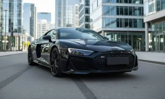 Audi R8 V10 Performance Coupé in Frankfurt hero