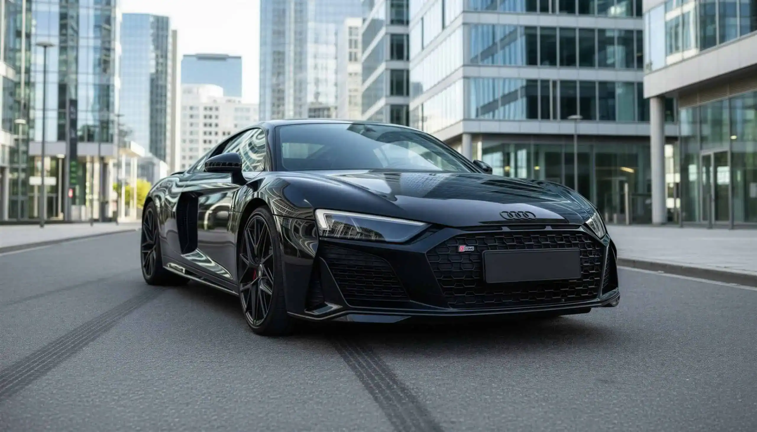 Audi R8 V10 Performance Coupé in Frankfurt hero