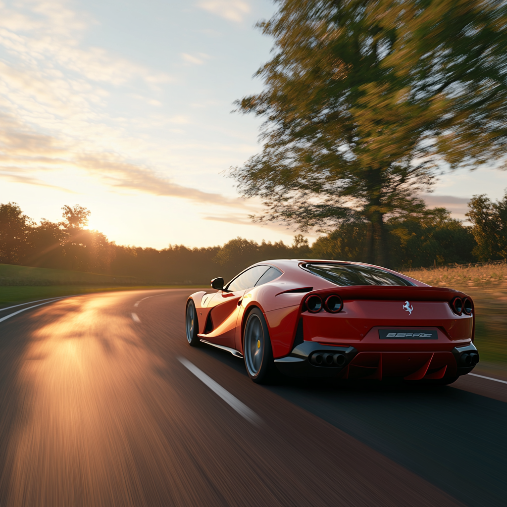 Top Roads On The Autobahn No Speed Limit Map 2026 U9386256564 Imagine A Ferrari 812 Superfast Speeding Down A N 67404e37 3469 432e A297 1 