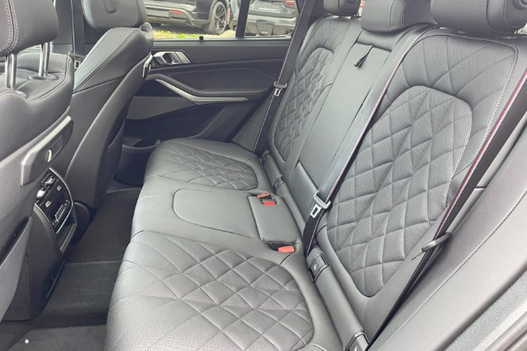 Back seats BMW X5 xDrive 40d at Munich