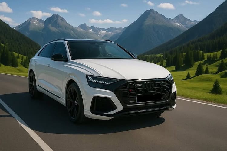 Rent an Audi RSQ8 in the Allgäu
