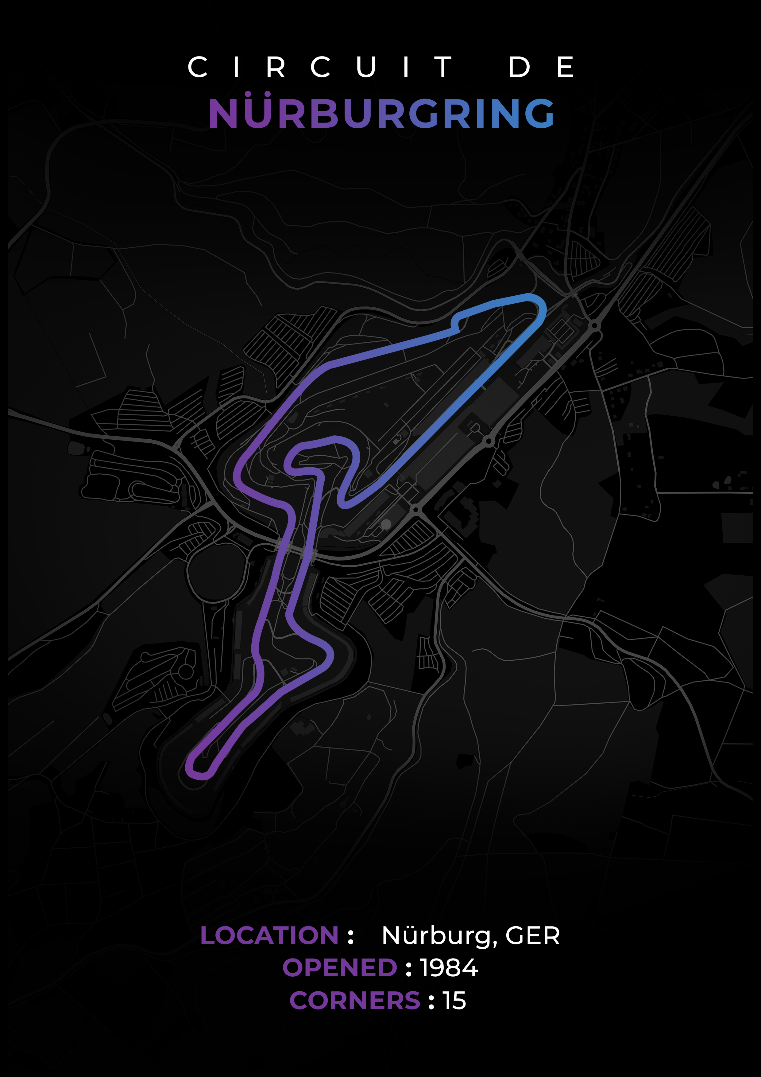 Nürburgring Map