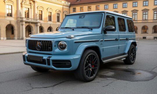 Rent a Mercedes G63 AMG in Munich Hero