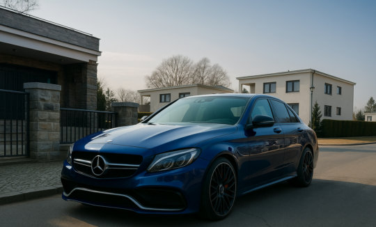 Rent a Mercedes-Benz C63s AMG in Berlin