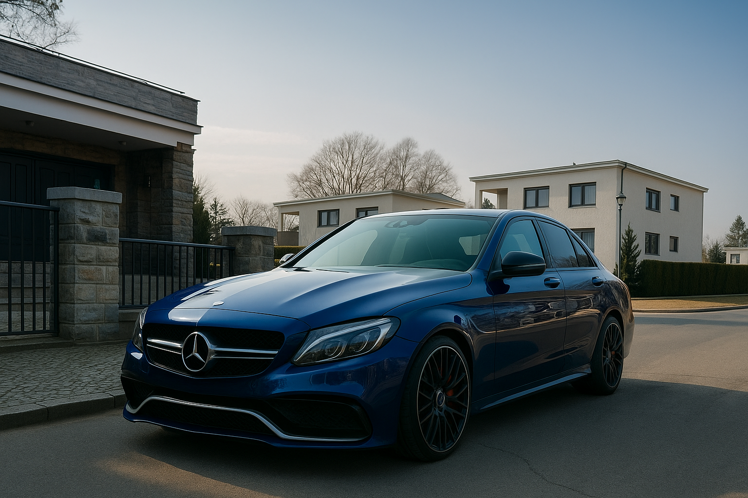 Rent a Mercedes-Benz C63s AMG in Berlin