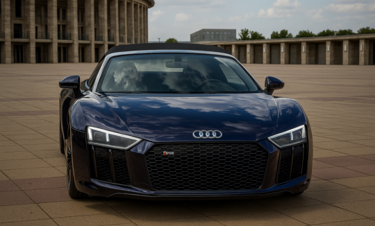 Rent an Audi R8 V10 Spyder Quattro in Berlin