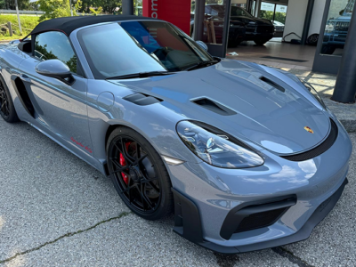 Rent a Porsche 718 Spyder RS near Munich
