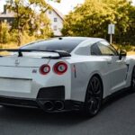 Back view Nissan GT-R in Frankfurt