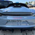 Back Porsche 718 Spyder RS near Munich