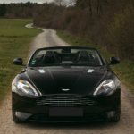 Front view Aston Martin DB9 Volante in Stuttgart