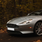 Front Aston Martin DB9 in Stuttgart