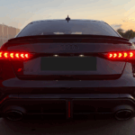 Back View Audi RS3 Sedan in Leipzig