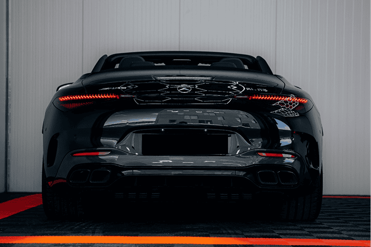 Back view Mercedes-Benz AMG SL in Nürnberg