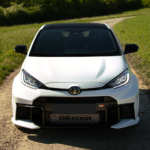 Front view Toyota GR Yaris in Stuttgart