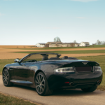 Rear Aston Martin DB9 Volante in Stuttgart