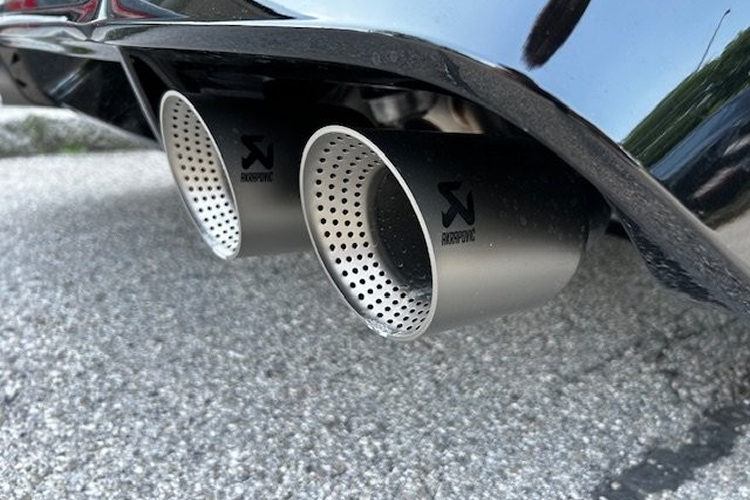 Exhaust system Golf R near Munich