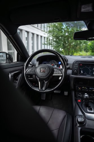 Interior Nissan GT-R in Frankfurt