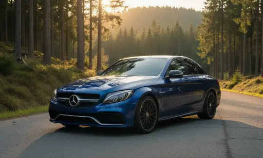 Mercedes-Benz C63s AMG hero