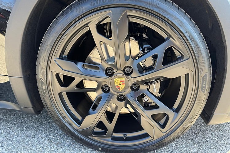 Wheel Porsche Taycan 4 Cross Turismo near Munich