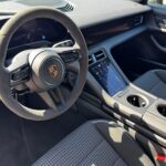Steering wheel Porsche Taycan 4 Cross Turismo near Munich