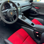 Steering wheel Porsche 718 Spyder RS near Munich