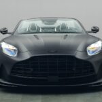 Front view Aston Martin DB12 Volante in the Schwarzwald