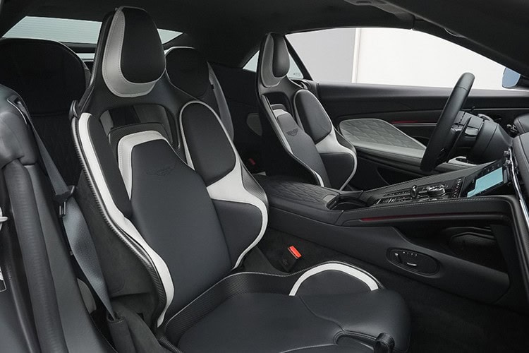 Seat Aston Martin DB12 Volante in the Schwarzwald