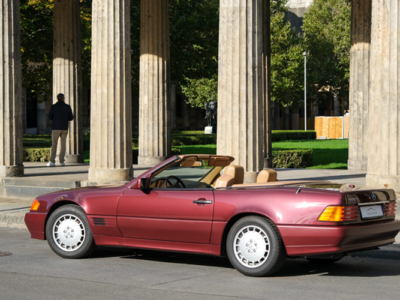 Rent a Mercedes SL 500 in Berlin