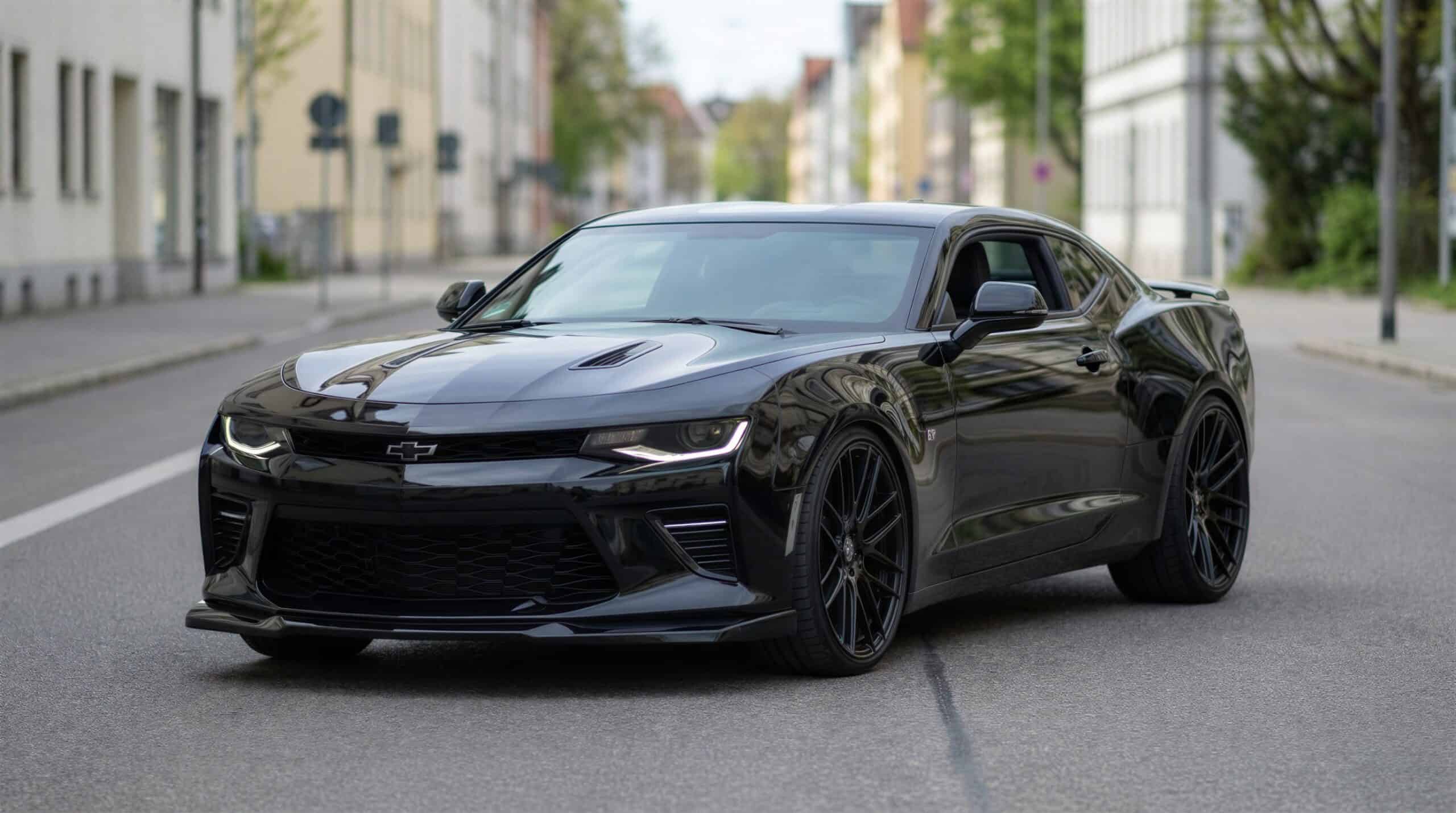 Rent a Chevrolet Camaro SS in Augsburg hero