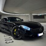 Rent a Mercedes AMG GT Dusseldorf frontside
