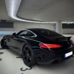 Rent a Mercedes AMG GT Dusseldorf backside