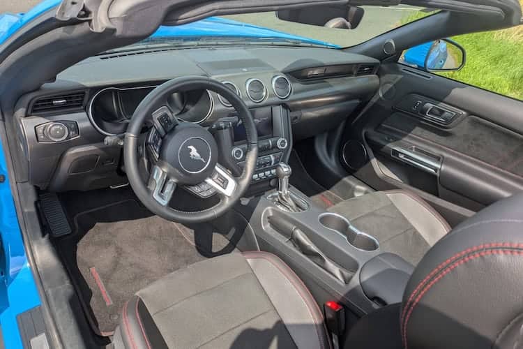 Interior Ford Mustang GT Convertible in Hannover