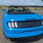 Back view Ford Mustang GT Convertible in Hannover