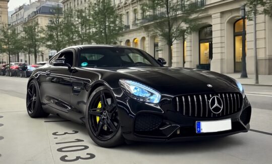 rent amg gt in dusseldrof koenigsallee