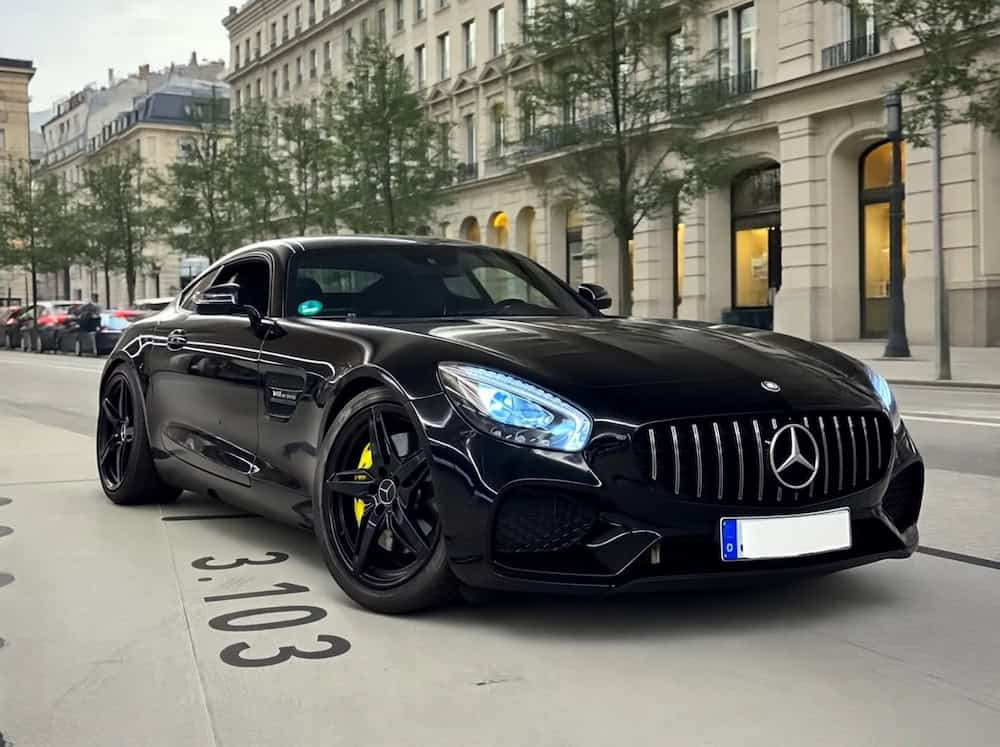 rent amg gt in dusseldrof koenigsallee