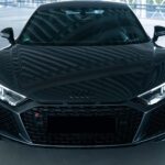 Front view Audi R8 V10 RWD in Heilbronn