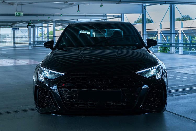 Front view Audi RS3 in Heilbronn