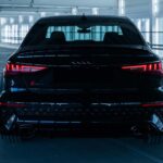 Rear view Audi RS3 in Heilbronn