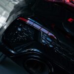 Rear details Audi RS3 in Heilbronn