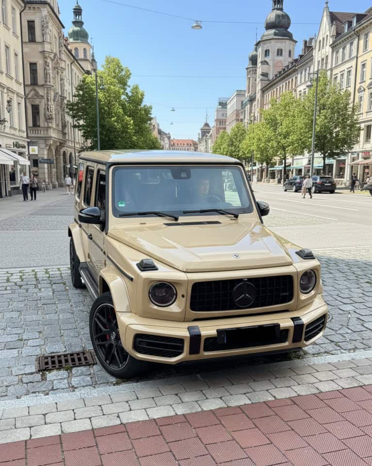 Rent a Mercedes G63 AMG in Munich