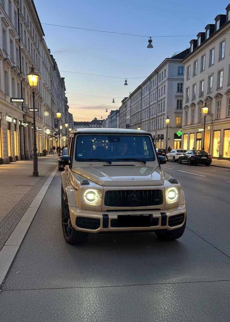 Rent a Mercedes G63 AMG in Munich 2