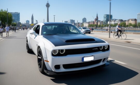 Dodge Challenger dusseldorf hero