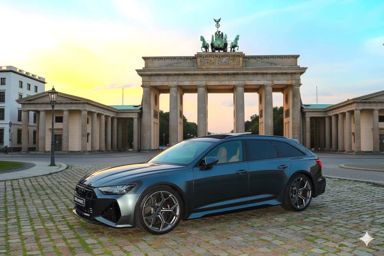 Audi RS6 Berlin brandenburger tor