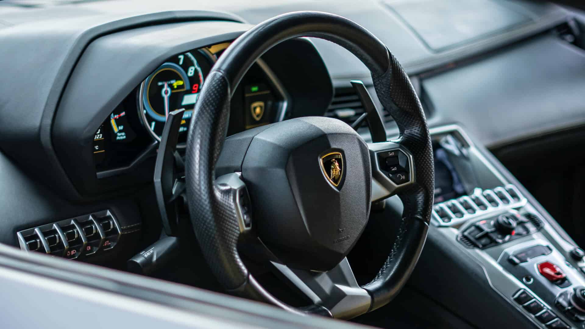 Interior Lamborghini Aventador in Frankfurt (Main)
